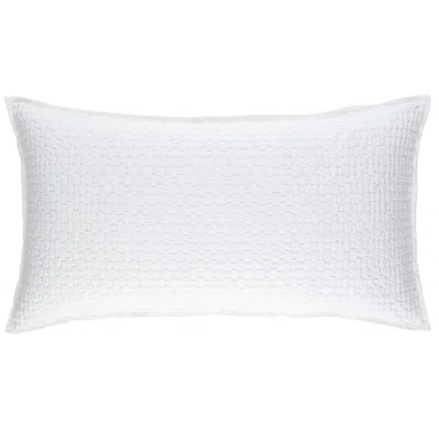 Annie Selke Lodi White Matelasse Sham - King