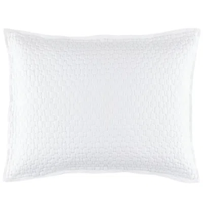 Annie Selke Lodi White Matelasse Sham - Standard