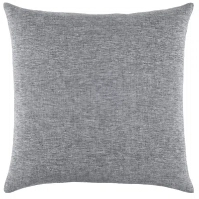 Annie Selke Lush Linen Black Sham