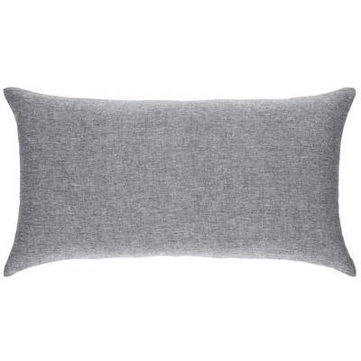 Annie Selke Lush Linen Black Sham - King