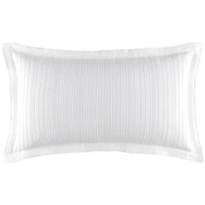 Annie Selke Madison White Matelasse Sham - King