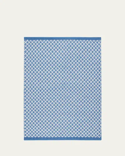 Annie Selke Mainsail French Blue Handwoven Indoor/outdoor Rug, 5' X 8'