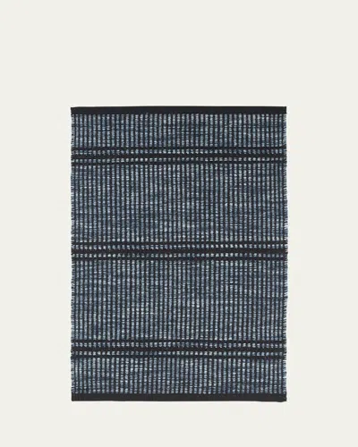 Annie Selke Malta Navy Handwoven Rug, 10' X 14'