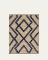 Annie Selke Marco Navy Jute Soumak Handwoven Rug, 3' X 5' In Navy