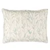 Annie Selke Margo Botanical Linen Blend Sham, Dutch Euro In Pewter Blue