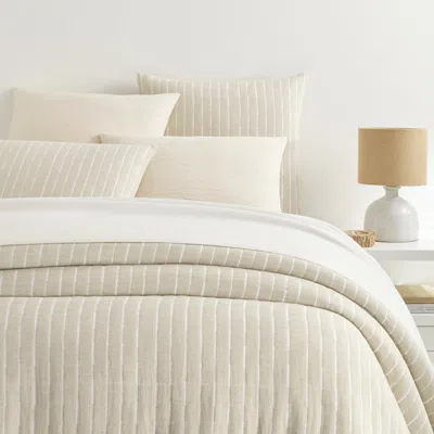 Annie Selke Marino Natural/ivory Matelasse Coverlet - King