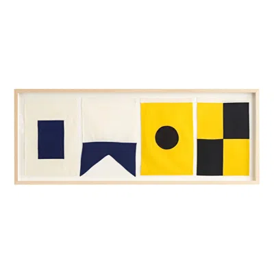Annie Selke Maritime Flags Wall Art