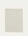 Annie Selke Marled Light Blue Handwoven Cotton Rug, 4' X 6' In Light Blue