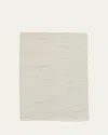 Annie Selke Marled Light Blue Handwoven Cotton Rug, 6' X 9' In Light Blue