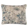 Annie Selke Meadow Botanical Lumbar Decorative Pillow Cover In Blue