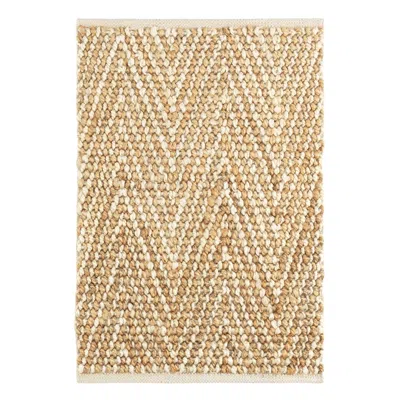 Annie Selke Meghan Ivory/natural Handwoven Jute Rug - Runner-2.5x8 In Brown