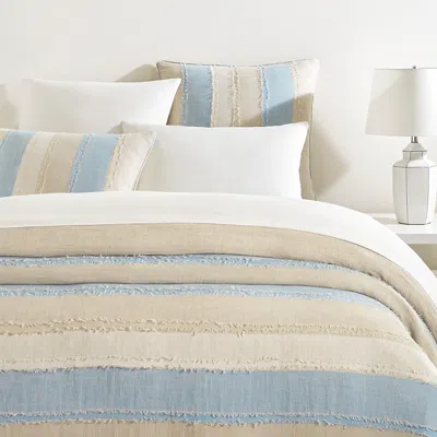 Annie Selke Moon Hills Linen Duvet Cover, King In Multi