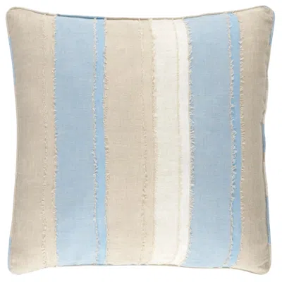 Annie Selke Moon Hills Linen Lapis Sham In Blue