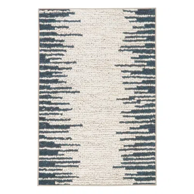Annie Selke Moss Metal Machine Washable Rug - Runner-2.5x8 In Multi