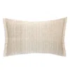 Annie Selke Oliver Ombre Decorative Pillow Cover, Lumbar In Natural