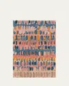 Annie Selke Paint Chip Coral Micro-hooked Rug, 4' X 6' In Coral