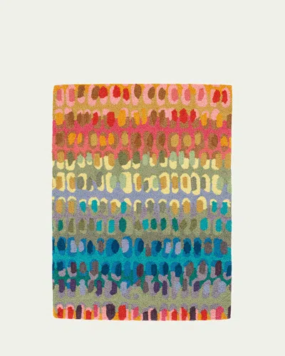 Annie Selke Paint Chip Multi Micro-hooked Rug, 8' X 10'