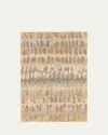 Annie Selke Paint Chip Natural Micro-hooked Rug, 5' X 8' In Natural