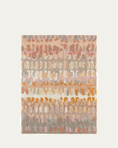 Annie Selke Paint Chip Stone Micro-hooked Rug, 4' X 6'