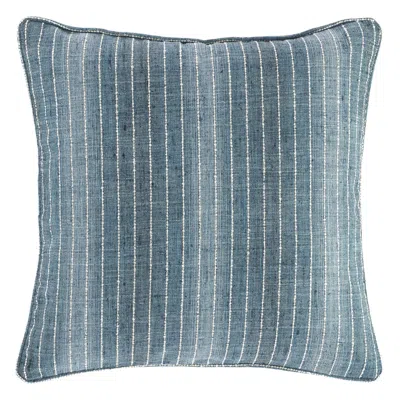 Annie Selke Phoenix Indigo Indoor/outdoor Decorative Pillow Cover - 20" Square In Purple