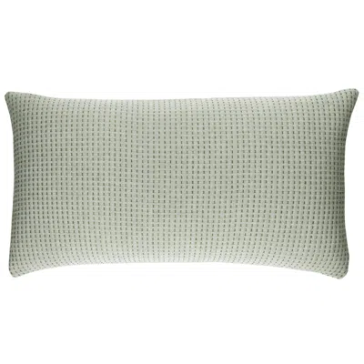 Annie Selke Pick Stitch Evergreen Matelasse Sham - King In Green