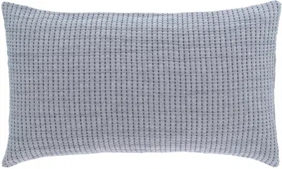 Annie Selke Pick Stitch Navy Matelasse Sham - King In Blue