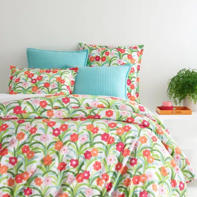 Annie Selke Playful Posies Multi Duvet Cover - Full/queen