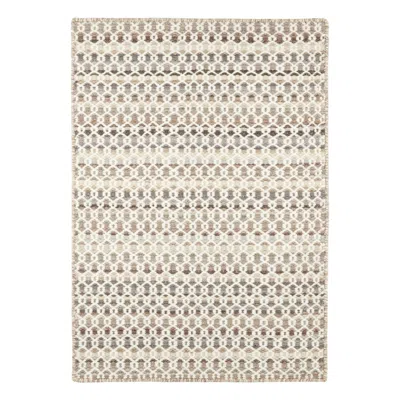 Annie Selke Poppy Natural Handwoven Wool Rug - Runner-2.5x8 In Multi