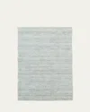 Annie Selke Quartz Ocean Handwoven Rug, 6' X 9' In Ocean