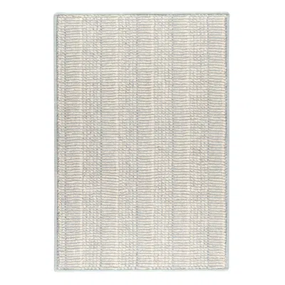 Annie Selke Raffa Slate Woven Wool Custom Rug In Gray