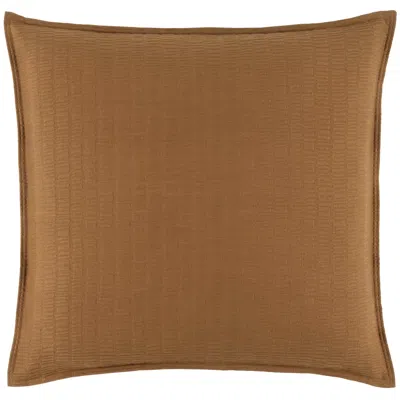 Annie Selke Roark Caramel Matelasse Sham In Brown