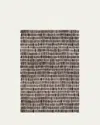Annie Selke Roark Charcoal Hand-tufted Rug, 5' X 8' In Charcoal