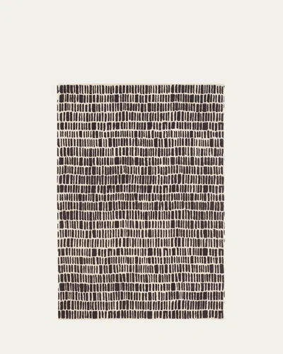Annie Selke Roark Charcoal Hand-tufted Rug, 5' X 8'