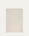 Annie Selke Roark Ivory Hand-tufted Rug, 6' X 9' In Ivory