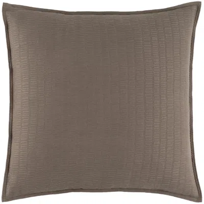 Annie Selke Roark Mushroom Matelasse Sham In Brown