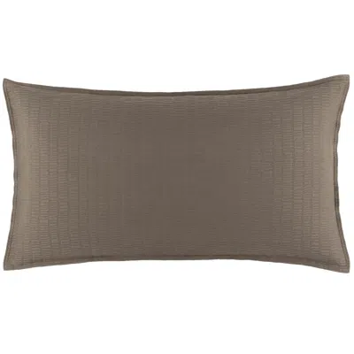 Annie Selke Roark Mushroom Matelasse Sham - King In Brown