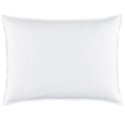 Annie Selke Roark White Matelasse Sham - Standard