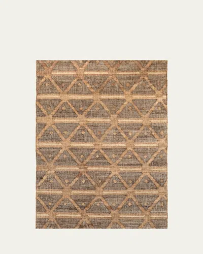 Annie Selke Rumi Handwoven Jute Rug, 10' X 14' In Brown