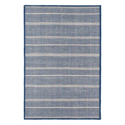 Annie Selke Samson Navy Handwoven Indoor/outdoor Custom Rug - Default Title In Blue