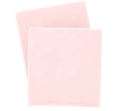 Annie Selke Sheepy Fleece Throw Blanket In Pale Rose