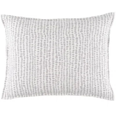 Annie Selke Shepherd Grey Matelasse Sham - Standard In Gray