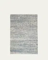 Annie Selke Shepherd Pewter Blue Hand-knotted Rug, 10' X 14' In Pewter Blue
