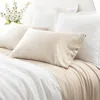 Annie Selke Silken Solid Sand Pillowcases (pair) - Standard In Sand