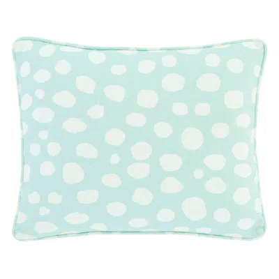 Annie Selke Spot On Sky Indoor/outdoor Decorative Pillow Cover - 16" Lumbar In Blue