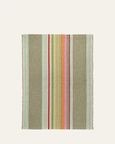Annie Selke Stone Soup Handwoven Indoor/outdoor Rug, 8' X 10' In Multi