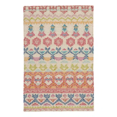 Annie Selke Stony Brook Multi Hand Loom Knotted Cotton Rug - 8x10