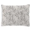 Annie Selke Theodore Reversible Matelasse Sham, Standard In Charcoal