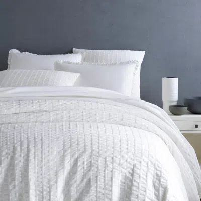 Annie Selke Tidal White Duvet Cover - Full/queen