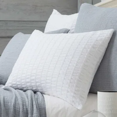 Annie Selke Tidal White Sham - Standard