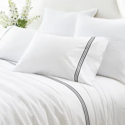 Annie Selke Trio Black Pillowcases (pair) - King